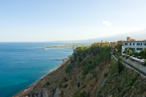 Utsikt från Taormina
